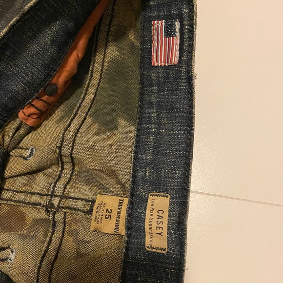 Women’s True Religion Casey Dark Camo SIZE 25 - Picture 6 of 6